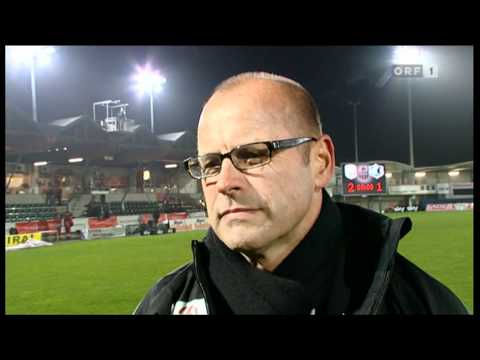 LASK Trainer Helmut Kraft bricht Interview ab
