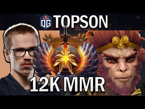 OG.TOPSON MONKEY KING - 12K MMR - DOTA 2 7.31 GAMEPLAY