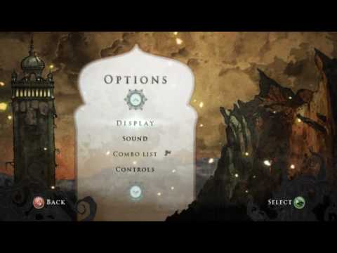 Prince of Persia Menus