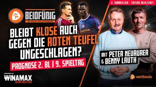 2. Bundesliga Tipps ⚽ Der 9. Spieltag 26/27 🔥 Tipps und Prognose mit Peter Neuru