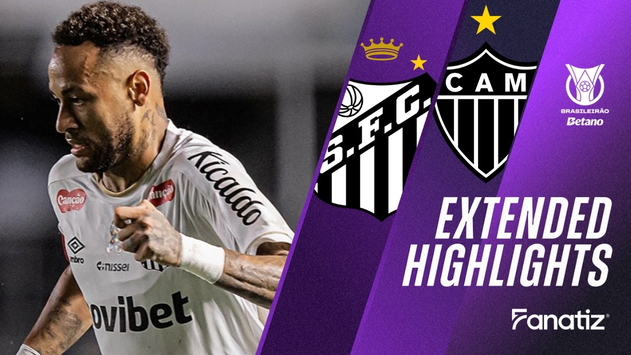 Santos vs Atlético Mineiro Highlights