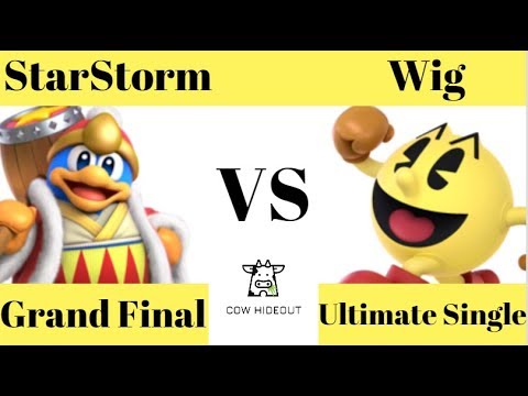 Cow Hideout - Grand Final: StarStorm (Plant/Ridley/DDD) vs Wig (Mario/Hero/Rosa/Pac-Man)