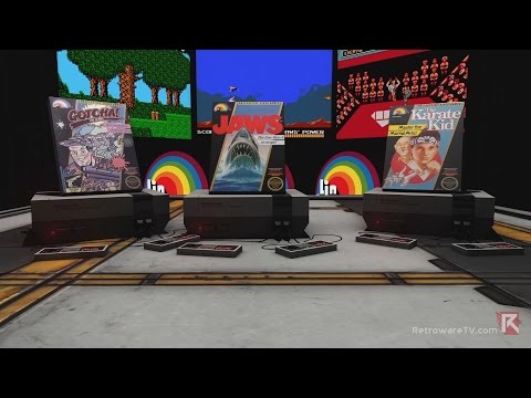 LJN - Karate Kid, Jaws, Gotcha! (NES, 1987) - Video Game Years History