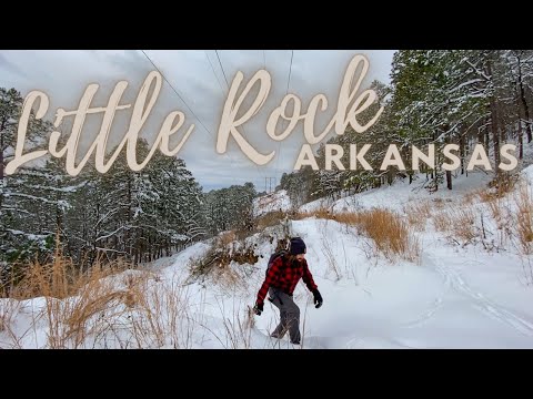Arkansas Blizzard-Hiking in a Winter Wonderland!