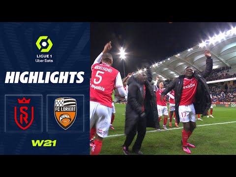 STADE DE REIMS - FC LORIENT (4 - 2) - Highlights - (SdR - FCL) / 2022-2023
