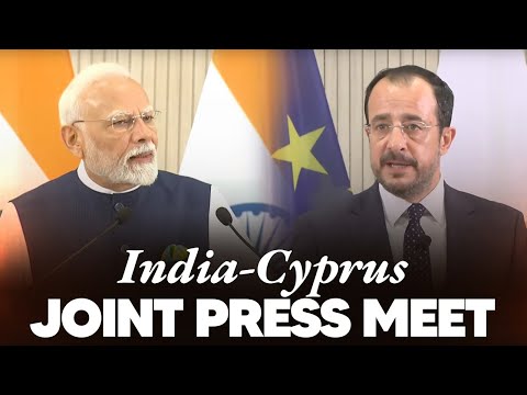 PM Modi and President Christodoulides of Cyprus attend joint press meet
