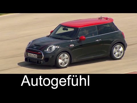 Preview New MINI John Cooper Works F56 Sound, Driving shots, Exterior, Interior 2016 - Autogefühl