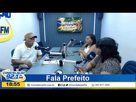 Fala Prefeito | Prefeitura de Alagoinha-PB - 08/06/2026 | WhatsApp: 3271-4092. #ConstelaçãoFM