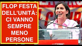 FLOP FESTA DELL'UNITÀ: CI VANNO SEMPRE MENO PERSONE