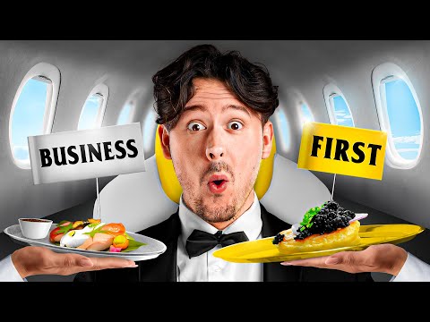 WO schmeckt es BESSER? Business vs. First Class!