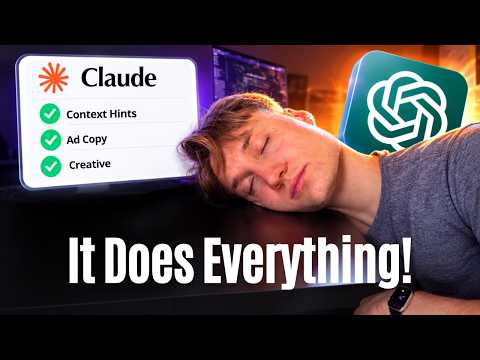I Made ChatGPT Ads 10x Easier (free Claude workflow, no MCP)