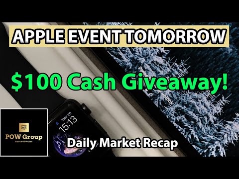 $100 Cash Winner! | Apple Event Sep 15th | SPY Dead Cat Bounce? | Daily Market Recap | SEP 14TH 2020