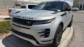 2026 Range Rover Evoque Dynamic SE - Seoul Pearl Silver - Walkaround