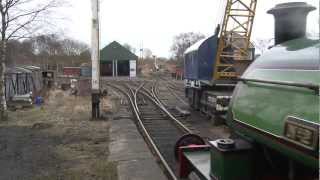 preview picture of video 'Tanfield Railway March 2013'