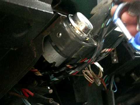 Ignition lock remove Lada Niva