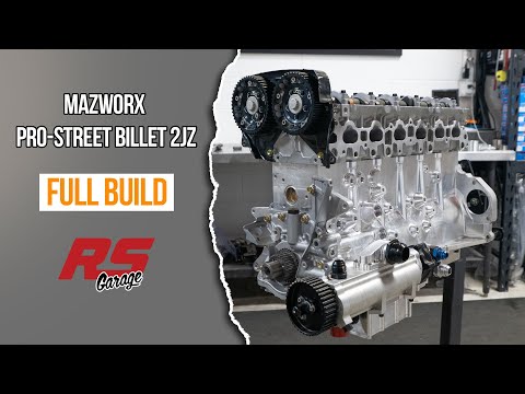 Billet 2JZ Engine Build | 90mm Billet BC Crankshaft, Aluminum Rods, Custom CP Pistons | RS Garage