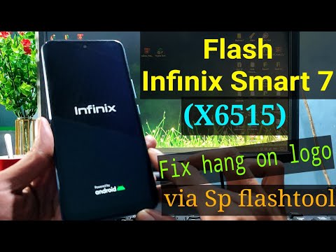 Flash Infinix Smart 7 (X6515) Via Sp Flashtool