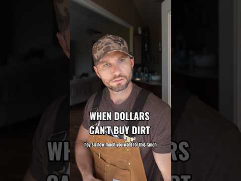 When Dollars Can't Buy Dirt