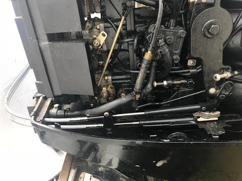 how to install throttle and gear selector cables on a boat