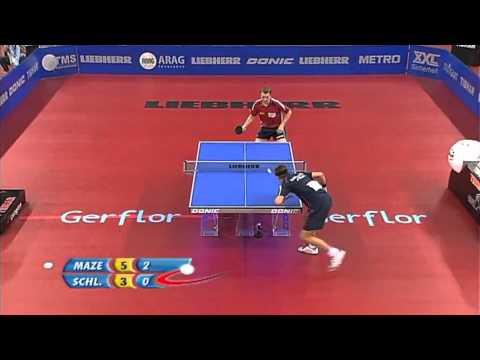 ETTC 2009 Final: Michael Maze - Werner Schlager