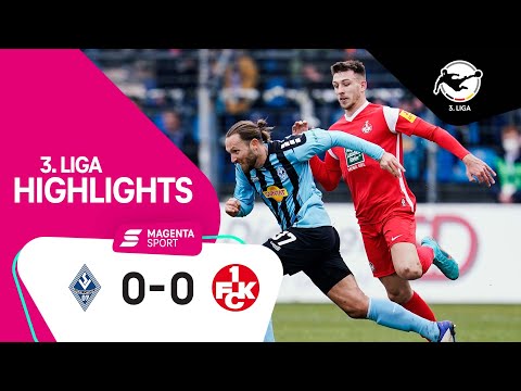 SV Waldhof Mannheim - 1. FC Kaiserslautern | Highlights 3. Liga 21/22