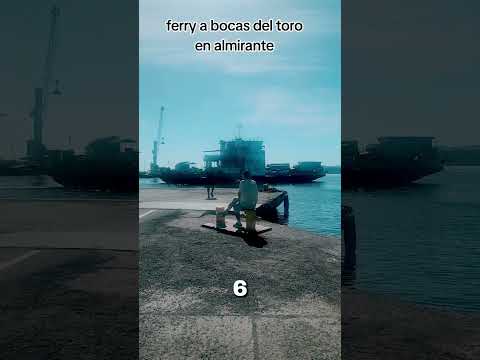 ferry de almirante a bocas del toro en panama