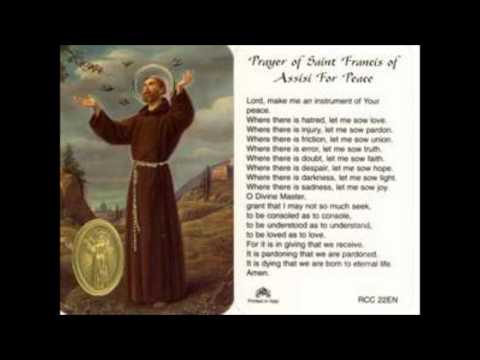 Eternal Life - Prayer of St. Francis of Assisi by Michael Valentine
