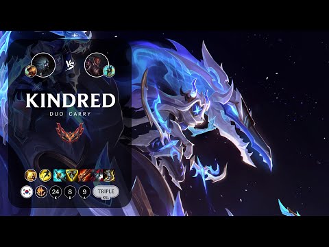 Kindred ADC vs Lucian - KR Grandmaster Patch 13.11