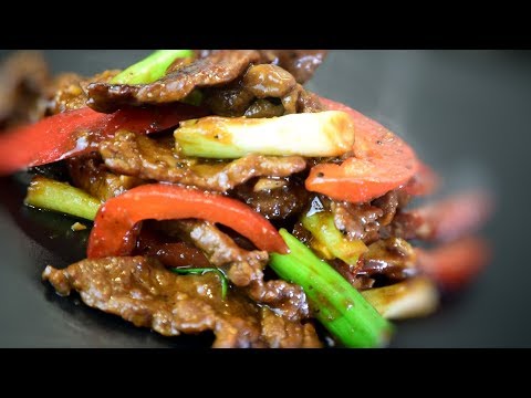 Hoisin Beef Stir Fry (Asian Style Cooking Recipe)