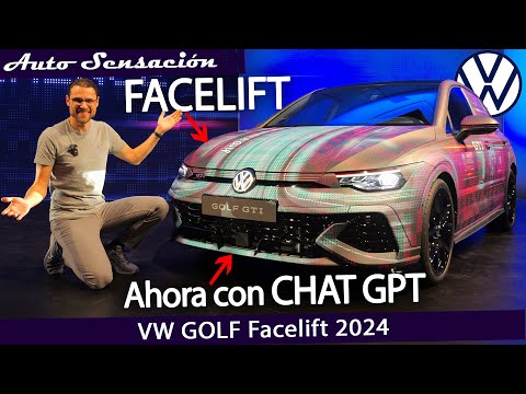 Presentación Volkswagen Golf 8 GTI facelift 2024 Preview de los cambios que llegan al GOLF 8.