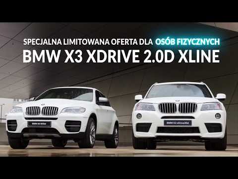 BMW X3 xDrive 2 0d xLine   LIMITOWANA OFERTA DLA OSÓB FIZYCZNYCH