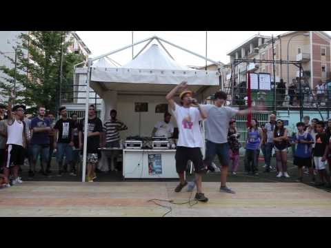 PAPOCCHIO VS GATTO - Feel Good Jam Freestyle Battle 2015