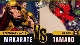 FF:CotW 🐺 MRKARATE (Wolfgang Krauser) vs TAMAGO (Mr.Karate)⭐Replay Match - FATAL FURY: CotW - 6/26