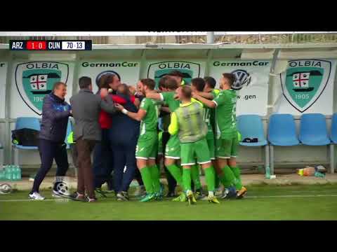 Arzachena - Cuneo 1-1 (highlights)
