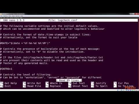 Practical Linux Security Solutions Viewing and Managing Log Files Using Logcheck | packtpub com
