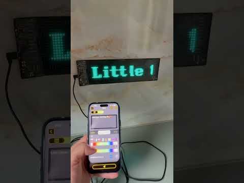 LED Matrix Panel RGB 20×64 (35×10 см)