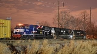 BNSF Power, NS Veterans Unit, Pan Am Power and much More! 12/11, 12/13 and 12/15/2012