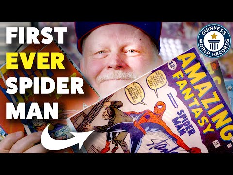 Largest Comic Book Collection Ever! - Guinness World Records