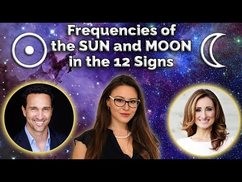 Vibrational Frequencies of the SUN and MOON in the 12 Signs. As per Current Times.