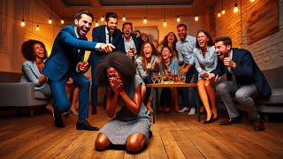 UNE FEMME NOIRE EST HUMILIÉE PAR UN MARI MILLIONNAIRE, MAIS 1 AN PLUS TARD, ELLE REVIENT ET LE FAIT