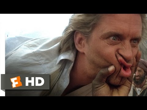 The Jewel of the Nile (4/5) Movie CLIP - Nubian Wrestler (1985) HD