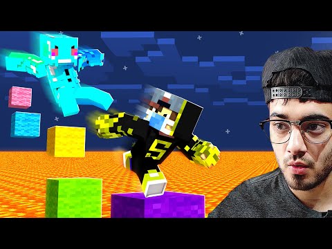 YesSmartyPie - Minecraft, But We are doing a PARKOUR RACE