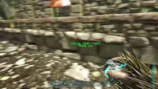 【Ark】恐竜とたわむれる