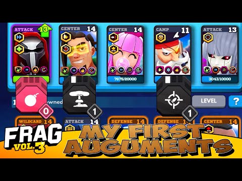 FRAG Pro Shooter Vol.3 - Gameplay Walkthrough part 6 - New Update🙀 First Auguments🔥(iOS,Android)