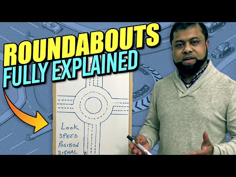Roundabouts driving lessons - How to deal with roundabouts - Learning to drive!
