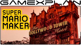 Disney's Tower of Terror in Super Mario Maker