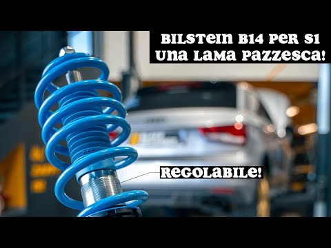 AUDI S1 COME UN GO-KART! Kit BILSTEIN B14 RITARATO ESCLUSIVO by NTP SUSPENSIONS