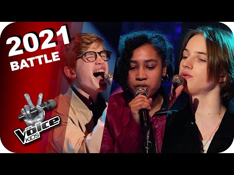 Tate McRae - You Broke Me First (Egon/Johanna/Arthur) | The Voice Kids 2021 | Battles