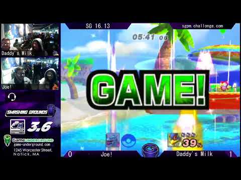 SG at GU 16.13 WR2 - JOE! (Charizard) vs Daddy's Milk (Falco)