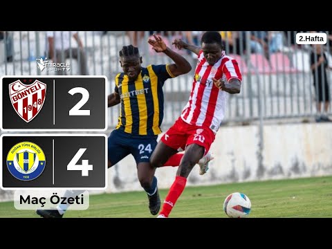 Gönyeli SK 2-4 Doğan Türk Birliği  (2. Hafta Maç Özeti)